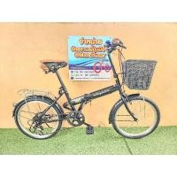 ราคา จักรยานพับได้ญี่ปุ่นมือสอง ล้อ20" มีเกียร์Shimano 6speed (17597398445)
