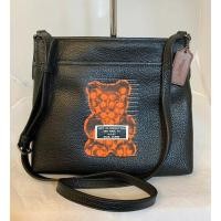 ราคา (รับประกันของแท้**) กระเป๋า Coach รุ่นFILE CROSSBODY WITH VANDAL GUMMY (COACH F76655) BLACK MULTI/BLACK ANTIQUE NICKEL (7141388460)