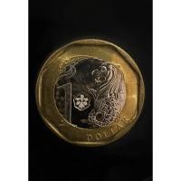 ราคา เหรียญสิงคโปร์ สิงค์ดอลล่า Singdollar Singapore เหรียญ8เหลี่ยม เหรียญนำโชค เสริมโชค เสริมลาภ เหรียญเงินทอง1$ (29054364695)