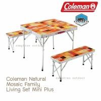 ราคา ✳️ พร้อมส่ง ชุดโต๊ะอเนกประสงค์ Coleman Natural Mosaic Family Living Set Mini Plus (สำหรับ 4 คน) (6950814320)