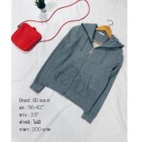 ราคา แบรนด์ GU เสื้อกันหนาวเสื้อคลุมคาร์ดิแกน (6916653050)
