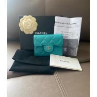 ราคา Chanel Classic Card Holder XL- Brand New ของใหม่ สีเขียว Tiffany (23537679826)