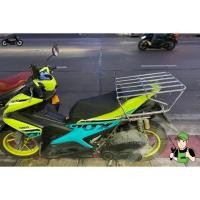 ราคา ตะแกรงบรรทุกของ 5 ช่อง ตะแกรงYamaha แอร็อค ปีเก่า(2016-2020) aerox เหล็กชุบ aerox155 (9654634547)