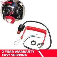 ราคา Outboard Cut Off Switch Safety Tether Lanyard Boat Motor Emergency Kill Stop Switch For Engine Prot (43127744869)
