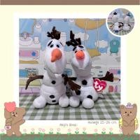 ราคา ตุ๊กตาโอลาฟ Olaf Frozen ป้าย Disney & Ty 2ชิ้น (54601863749)