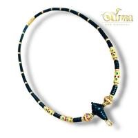 ราคา สร้อยกะลา"แต่งข้อทองไมครอนลงยา"เม็ดทองเลเซอร์24k แข็งแรง ทนทาน สวยงามร่วมสมัย (42552273401)