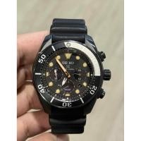 ราคา ⌚️Seiko Prospex Sumo Solar Chronograph "SSC761J"Black Series⌚️Rare‼️‼️‼️ (42307784763)