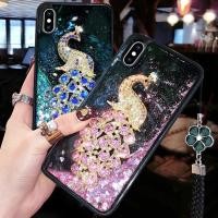 ราคา Glitter Cute OPPO F11 Pro A3s F9 F7 F5 A83 A37 F1S Cartoon Elk Case OPPO Lanyard Decoration Cover (2368741794)