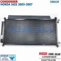 ราคา แผงแอร์ ฮอนด้า แจ๊ส 2003 - 2007 CD0125 Condenser For Honda Jazz Cool gear DI447770-51104Wคอยล์ร้อน เเจ็ต เเจ็ส แจ็ส (12218190890)
