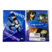 ราคา Sword Art Online The Movie - LOT JP - Kirito คิริโตะ - แฟ้มอนิเมะ Clear File Anime ซอร์ดอาร์ตออนไลน์ Ordinal Scale (2647827657)