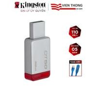 ราคา USB 3.0 Kingston DT50 32GB ความเร็วสูงสุด 110MB/s พร้อมไฟ LED พอร์ต USB (24930814030)