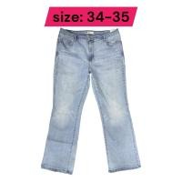 ราคา กางเกงยีนส์ผู้หญิง ลีวาย 515 ขาม้า เอว35-36 สะโพก 44-46" ยาว 42 มือสอง รหัสsw35 (41163518583)