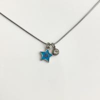 ราคา สร้อยคอจี้ดาวเพชร (ตัวอักษรA-Z ใส่ได้1-3ตัว) (41175899149)