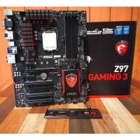 ราคา MAINBOARD (เมนบอร์ด) 1150 MSI Z97 GAMING 3 ใส่การ์ดจอได้ 5 ใบ (3677143175)
