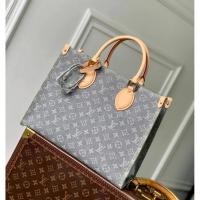 ราคา Louis Vuitton Denim tote สีเทา โมเดล All-Steel Hardware M13189 สำหรับสุภาพสตรี (56257081540)