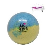 ราคา Mali House Bath Bomb สบู่สปาสำหรับแช่ในอ่าง กลิ่นตะไคร้หอม Lemongrass,สีฟ้า 150g (782967617)