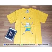 ราคา เสื้อยืด Adventure Time Jake Hug Finn Shirt ลิขสิทธิ์แท้จาก Cartoonnetwork (3815685687)