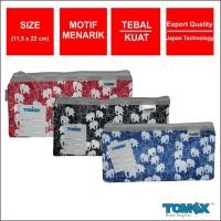 ราคา Tomex Document Bag Pencil Case Zipper Pencil Case Elephant Motif B6 (53301560723)