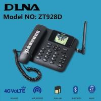 ราคา DLNA ZT928D โทรศัพท์ไร้สาย ใส่ซิมมือถือ4Gได้2ซิม โทรศัพท์สำนักงาน โทรศัพท์บ้าน กระจายสัญญาณ WiFi (57654157246)