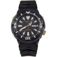 ราคา ﻿Seiko Prospex "Baby Tuna" Automatic Diver's 200M นาฬิกาข้อมือสุภาพบุรุษ Black Silicon Strap รุ่น SRP641K1 (4341358422)