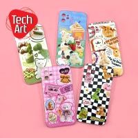 ราคา Oppo A78 F7 Reno8Tเคสมือถือนิ่ม TPU ขอบใสกันเลนส์กล้องนูนลายการ์ตูนน่ารัก (22469664666)