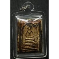 ราคา พระสมเด็จเกศไชโย พิมพ์อกร่อง ฐาน ๗ ชั้น ลงรักทอง เก่าแบบชัดเจน (55056620914)