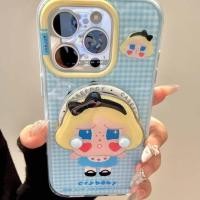 ราคา น่ารักร้องไห้เด็กเหมาะสําหรับ iphone17promax เคสโทรศัพท์ Apple 16 Huawei mate60 Xiaomi 15pro แม่เหล็ก Pura70 วงเล็บ nova12 Redmi K80 Glory 200/4/13/11 (47206215979)