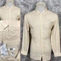 ราคา เสื้อเชิ๊ตUniqloผ้าลินิน (49105700615)