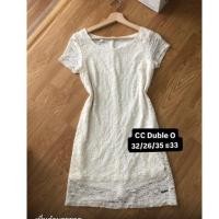 ราคา เดรสลูกไม้งานแบรนด์cc double oแท้ (41663859251)