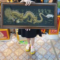 ราคา กรอบรูป ใส่กระจก มังกร เสริมฮวงจุ้ย โชคลาภ ความั่งคั่ง ร่ำรวย รูปมังกร กรอบรูปมังกร ภาพมังกร (7449841973)