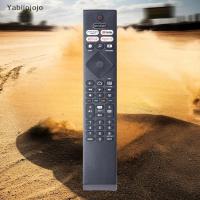 ราคา Yabijojojo 1 ชิ้นสําหรับ Philips Android สมาร์ทเครือข่ายทีวีรีโมทคอนโทรล BRC0984501 4K UHD Android TV 43/50/55PUS7906/12 ใหม่ (50652610587)