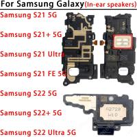 ราคา Original สําหรับ Samsung Galaxy S21 S21 + S22 S22 + FE Ultra 5G หูฟังด้านบนลําโพงโมดูลอะไหล่ (27711617640)