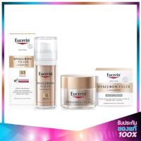 ราคา Eucerin Hyaluron Filler+ Elasticity (3D Serum 30ml + Night Cream 50ml) ยูเซอรีน ไฮยาลูรอน อีลาสติก ฟิลเลอร์ เซ็ท (56856891881)