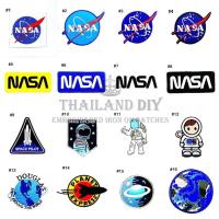 ราคา ตัวรีดนักบินอวกาศ NASA ต่างดาว จรวด ยาน อวกาศ โลก Space Astronaut wop Patch งานปัก ตัวรีดติดเสื้อ ตัวรีด อาร์มติดเสื้อ (6537777370)