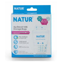ราคา Natur Breast Milk Bag กระเป๋า Natur 120ml บรรจุ 30 ชิ้น Double Zipper Breastmilk Storage (4182645694)