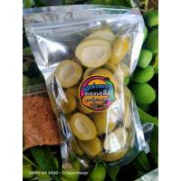 ราคา มะม่วงเบาดองเกลือแบบเปลือก 500 กรัม​ มีพริกเกลือสุดแซ่บให้ฟรีอิสลามทานได้ (3883275655)