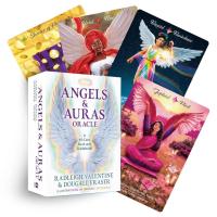 ราคา พร้อมส่งแท้Angels & Auras Oracle: A 44-Card Deck and Guidebook ไพ่ออราเคิล (48954411887)
