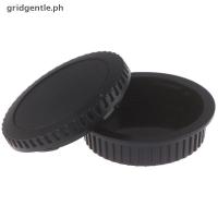 ราคา 1 ชุดฝาปิดเลนส์ด้านหลัง + ฝาครอบตัวสําหรับกล้อง Canon DSLR SLR EOS EF-S (54856663788)