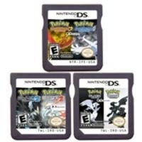 ราคา (pre order) แผ่น Pokemon 2in1 Black 2+White2 / HeartGold+SoulSilver DS 3DS 2DS (4317924638)
