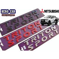 ราคา โลโก้ LOGO​ Triton Sport 3D ​ติดฝากระโปร่งหน้ารถยนต์ TRITON (12281506022)