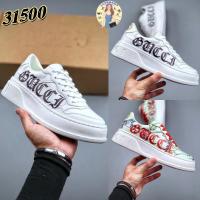 ราคา มีใบเสร็จรับเงิน ใหม่เอี่ยม ของแท้ GUCCI สีขาว ผู้หญิง Chunky B Soave Amore รองเท้าผ้าใบ รับประกันสองปี (43777888258)