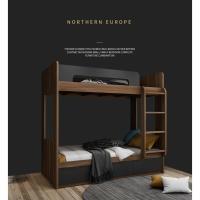 ราคา เตียงสองชั้น 3.5 ฟุต สูงรวม 200 ซม. (งานปัจุบัน หน้าบานมีมือจับ บันไดยาวถึงพื้น) (4716313587)