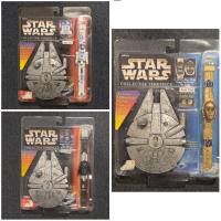 ราคา (ของแท้)นาฬิกาข้อมือ Star Wars Collector Timepiece SET 3 งานปี 1996 (มือ1) (49953207701)
