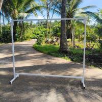 ราคา ราวตากผ้า ที่แขวนเสื้ออเนกประสงค์ ราวตลาดนัด เหล็กหนา/ใหญ่ งานแข็งแรง เน้นใช้งานระยะยาว MT066 (41710595234)