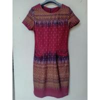 ราคา ชุดทำงานผ้าไทย ผ้าฝ้าย ลายไทยM (12648877081)