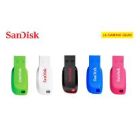 ราคา แฟลชไดรฟ์ Sandisk Cruzer blade 32gb USB 2.0 Black/Blue/Green/Pink/White (SDCZ50C-032G-B35) (14898175378)