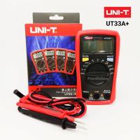 ราคา มิเตอร์วัดไฟ มัลติมิเตอร์ดิจิตอล UNI-T รุ่น UT33A+ Digital Multimeter ระบบออโต้ใช้งานง่าย วัด CAP ได้ (4138058458)
