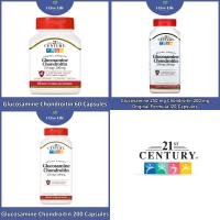 ราคา กลูโคซามีน คอนดรอยติน Glucosamine 250 mg Chondroitin 200 mg - 21st Century (6016110452)