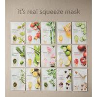 ราคา Innisfree It's real squeeze mask 1 sheet/20 ml. มาสก์ชีทรุ่นขายดีที่สุดตลอดกาลจากแบรนด์ Innisfree!! (843781629)
