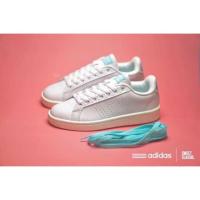 ราคา ของแท้ Adidas neo Cloudfoam Advantage Clean สีฟ้า (888325828)